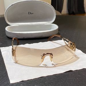 Christian Dior Vintage Fire Sunglasses